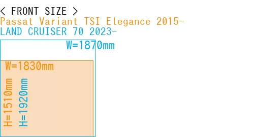 #Passat Variant TSI Elegance 2015- + LAND CRUISER 70 2023-